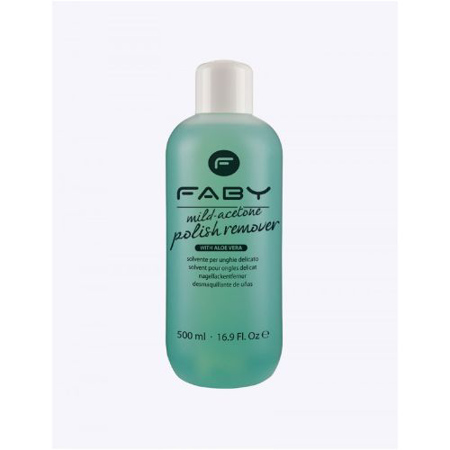 Faby Mild-acetone Odstranjevalec laka za nohte 500ml