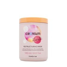 Inebrya maska za obnovo las s keratinom Ice Cream Keratin Restructuring Mask